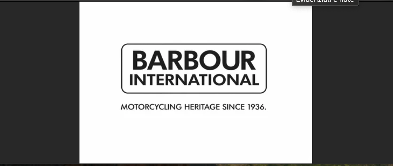 BARBOUR INTERNATIONAL