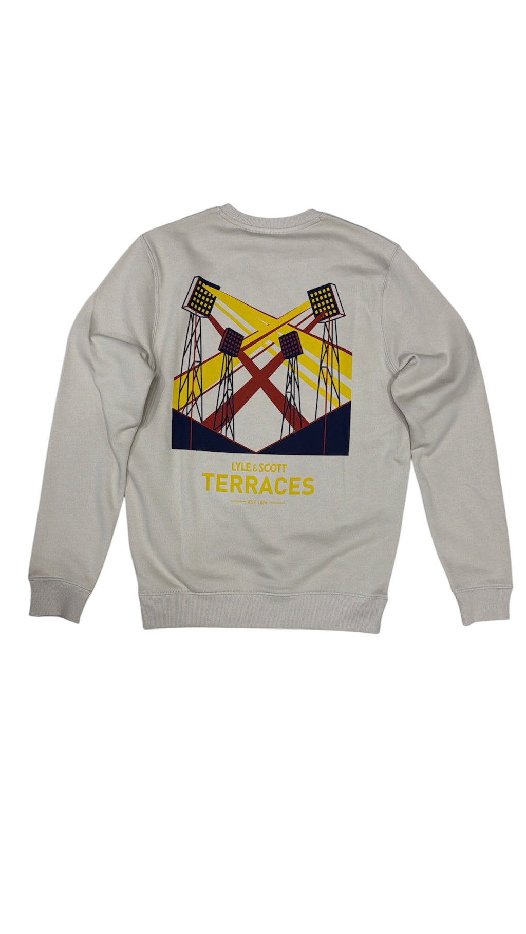 TERRACES LIGHT CREWNECK - ECRU