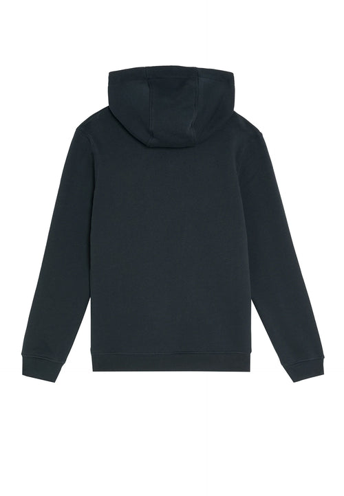 BRUSHBACK PULLOVER HOODIE - DARK NAVY
