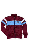 TRACK TOP - BURGUNDY