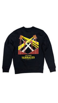 TERRACES LIGHT CREWNECK - JET BLACK