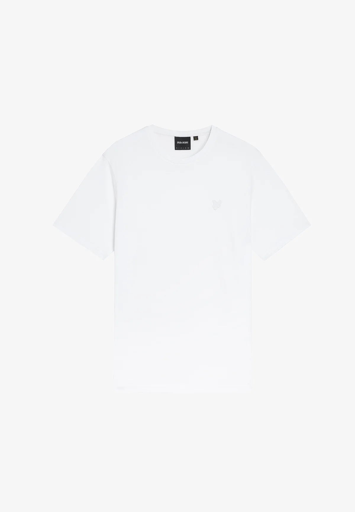 TONAL EAGLE PLAIN T-SHIRT - WHITE