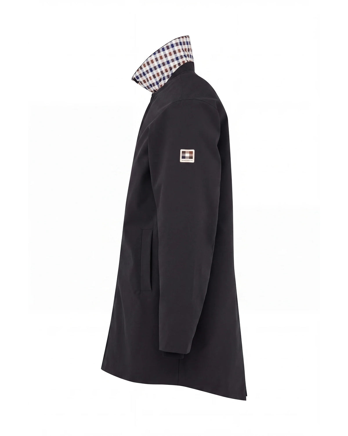 SOFT SHELL TRENCH - BLACK