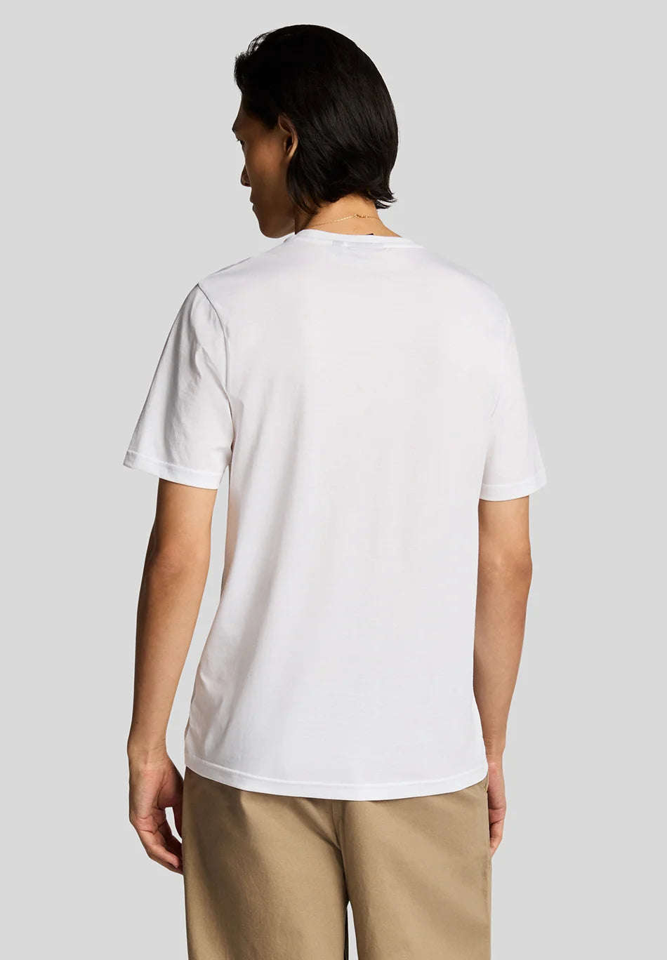 TONAL EAGLE PLAIN T-SHIRT - WHITE