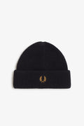 CLASSIC WOOL BEANIE - BLACK
