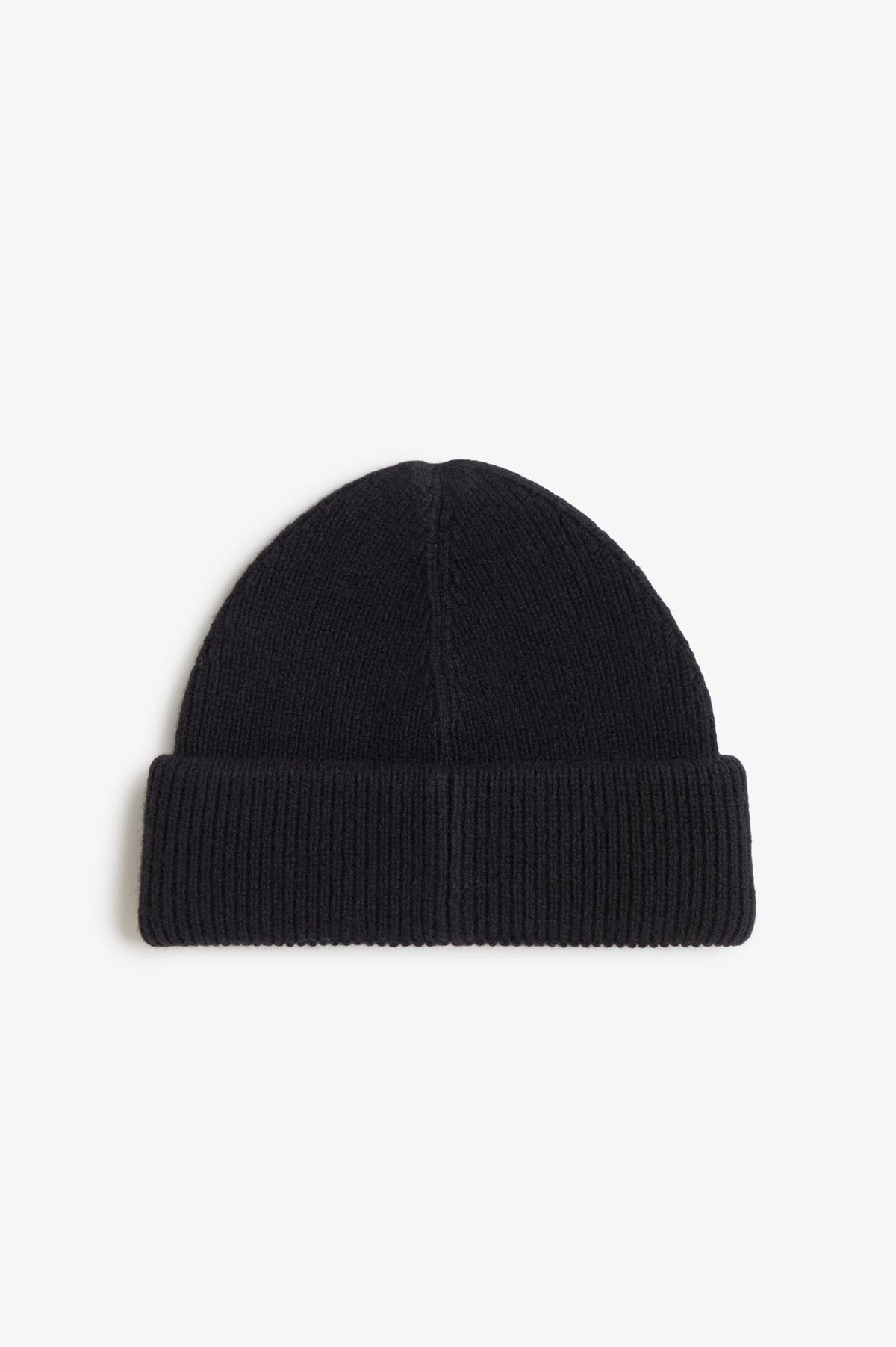 CLASSIC WOOL BEANIE - BLACK