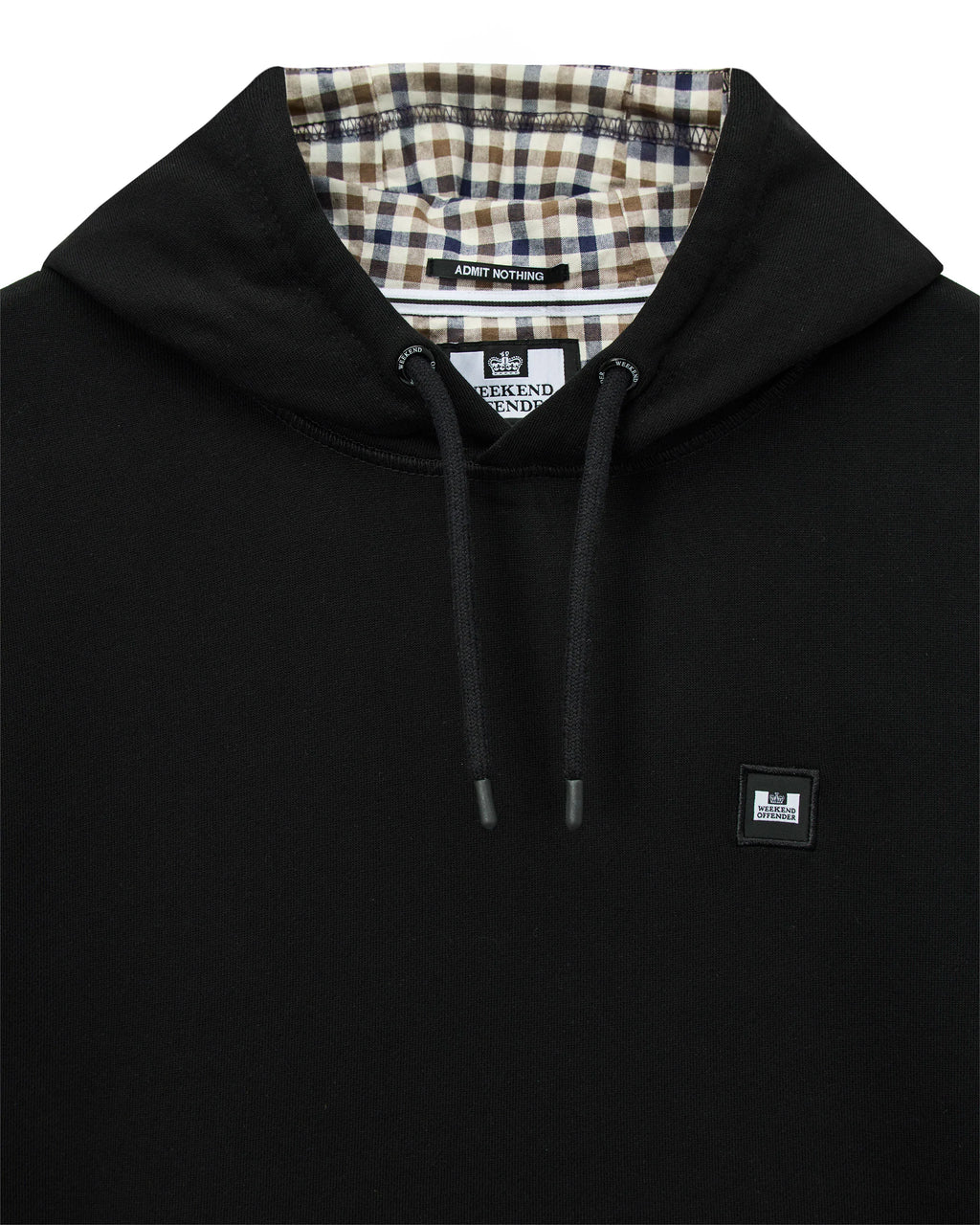 OULTON CHECK - BLACK