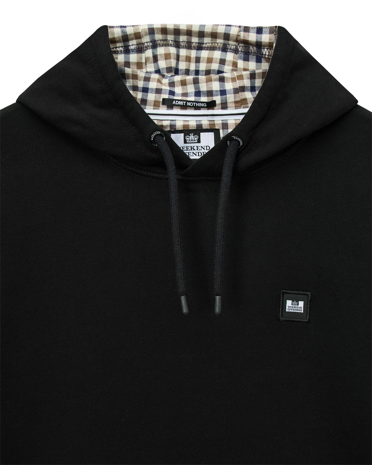 OULTON CHECK - BLACK