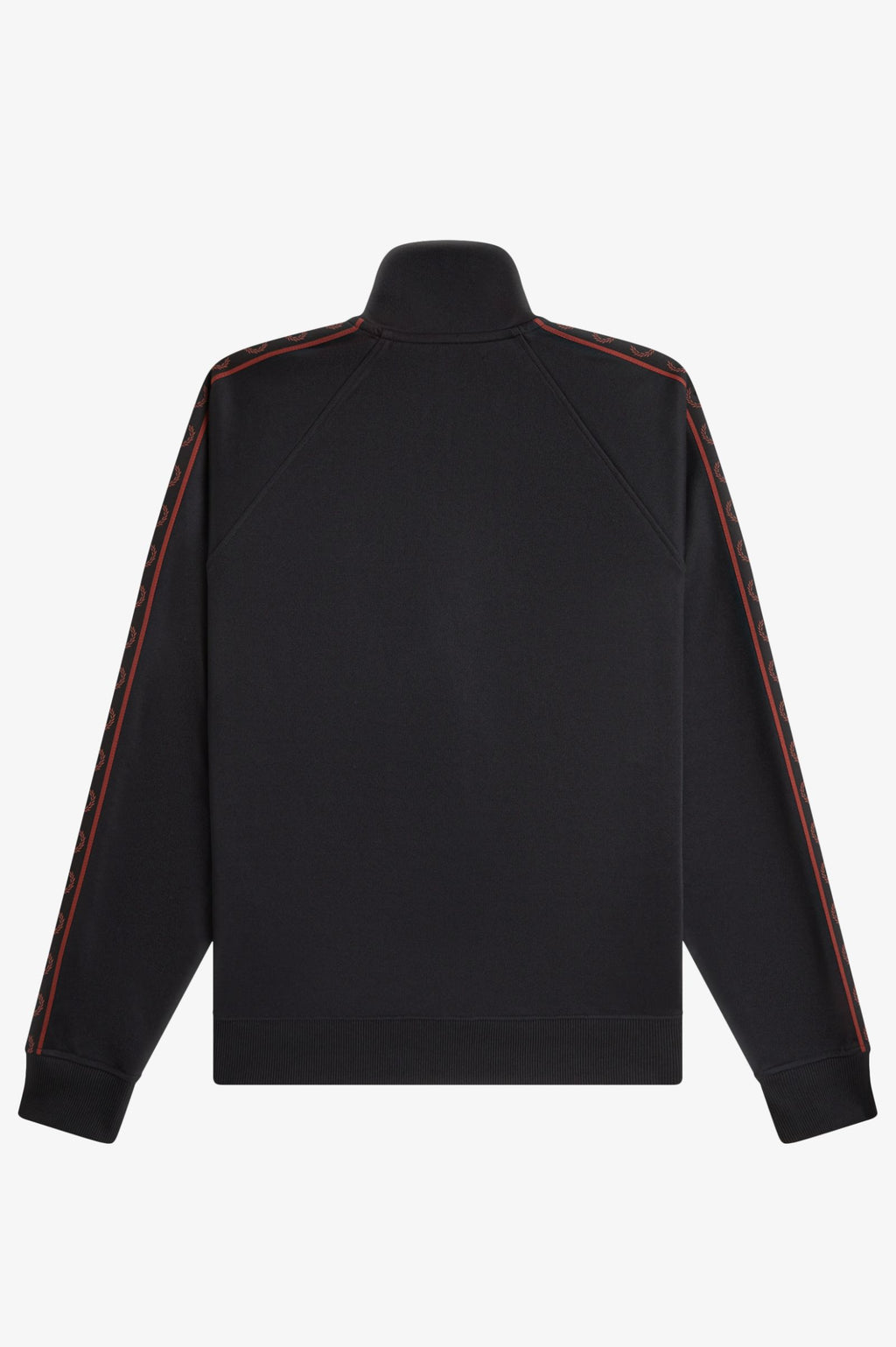 CONTRAST TAPE TRACK JACKET - BLACK