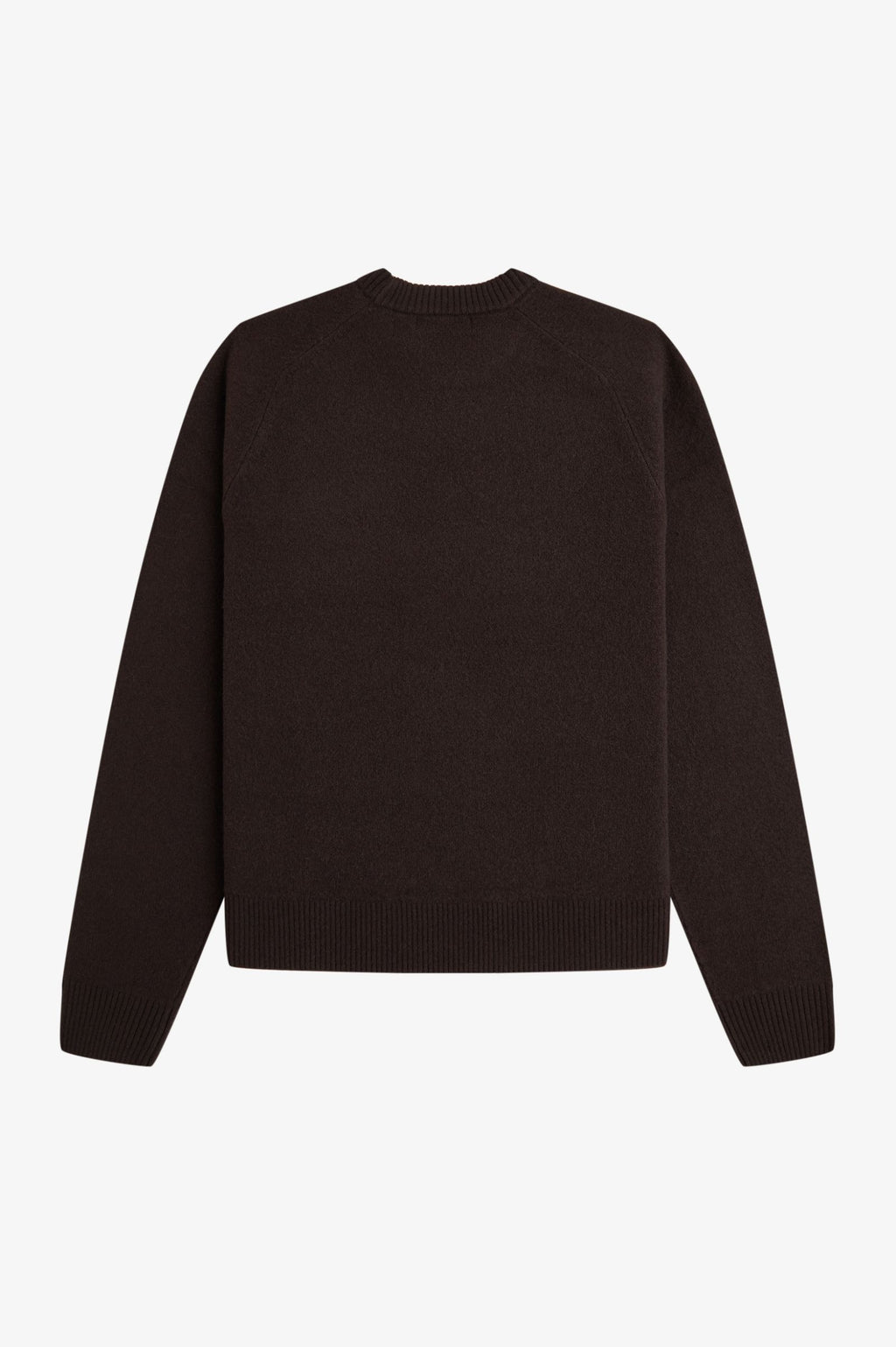 SADDLE SLEEVE JUMPER - RICH BROWN