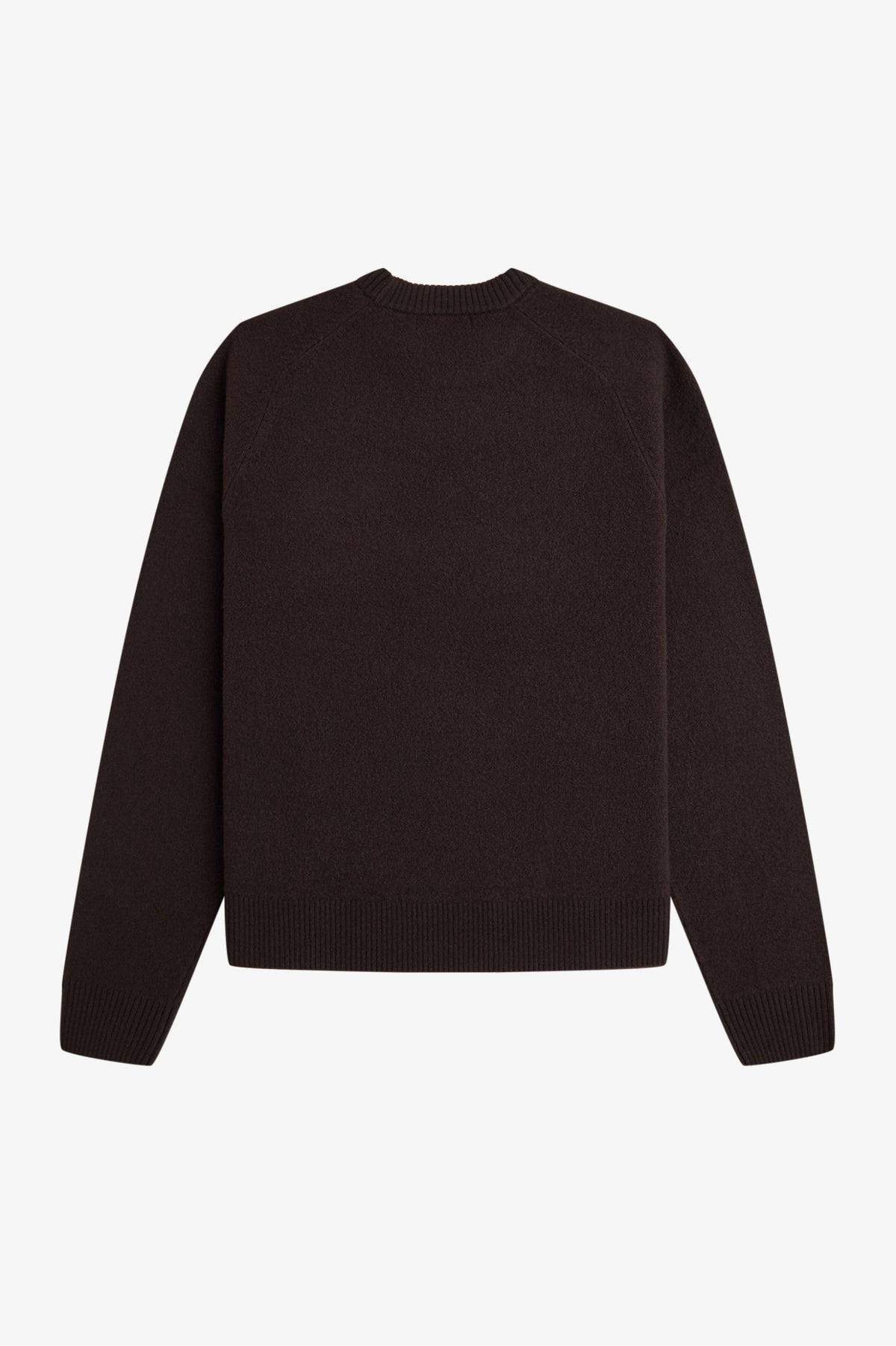 SADDLE SLEEVE JUMPER - RICH BROWN