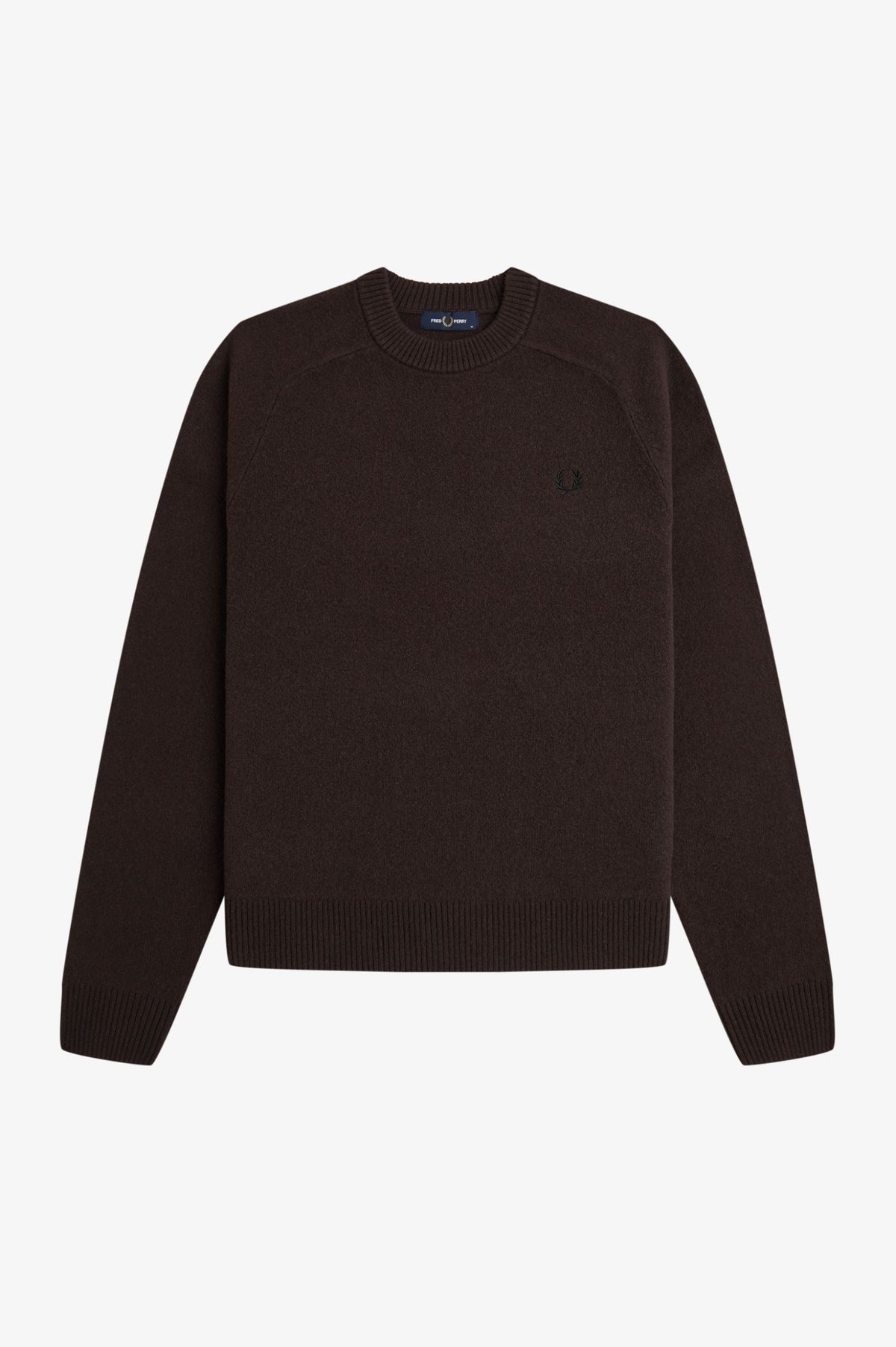 SADDLE SLEEVE JUMPER - RICH BROWN