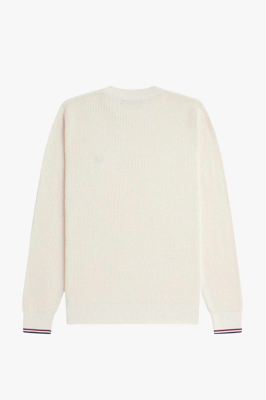 WAFFLE STITCH JUMPER - ECRU