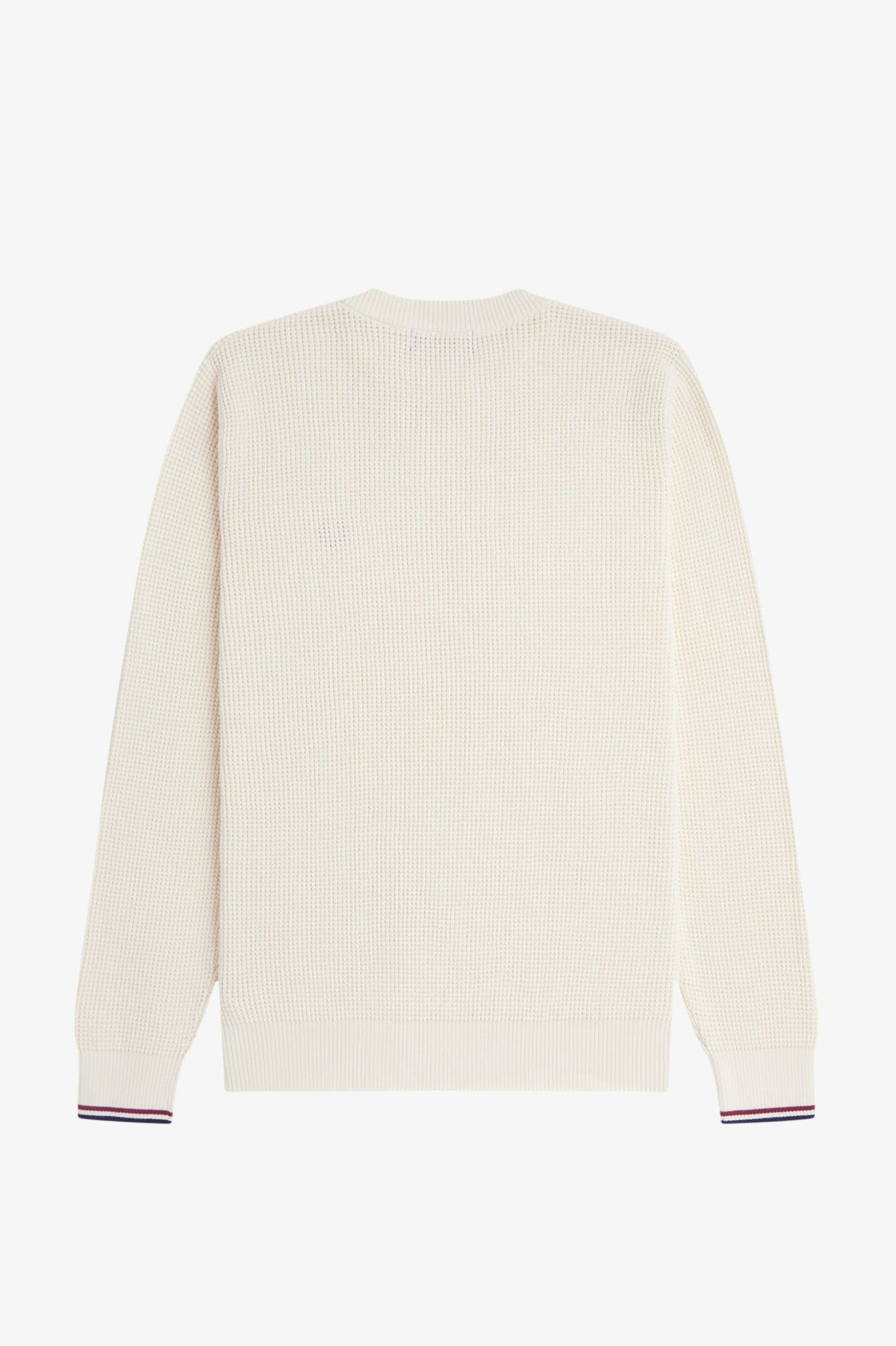 WAFFLE STITCH JUMPER - ECRU