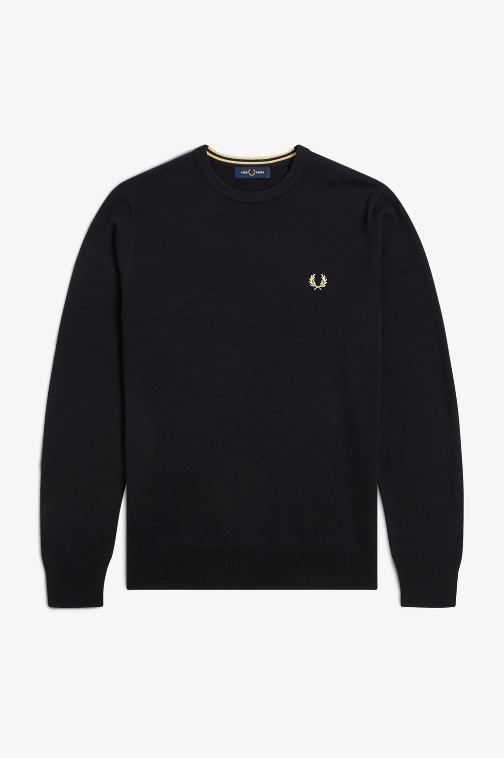 CLASSIC CREW NECK JUMPER - BLACK