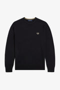 CLASSIC CREW NECK JUMPER - BLACK
