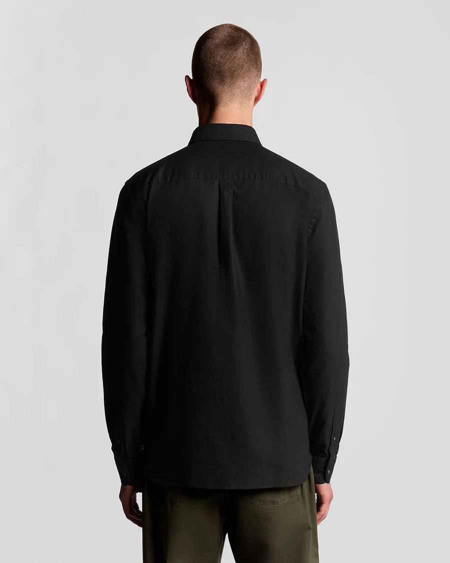PLAIN OXFORD SHIRT - BLACK
