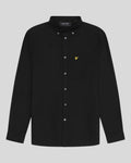 PLAIN OXFORD SHIRT - BLACK