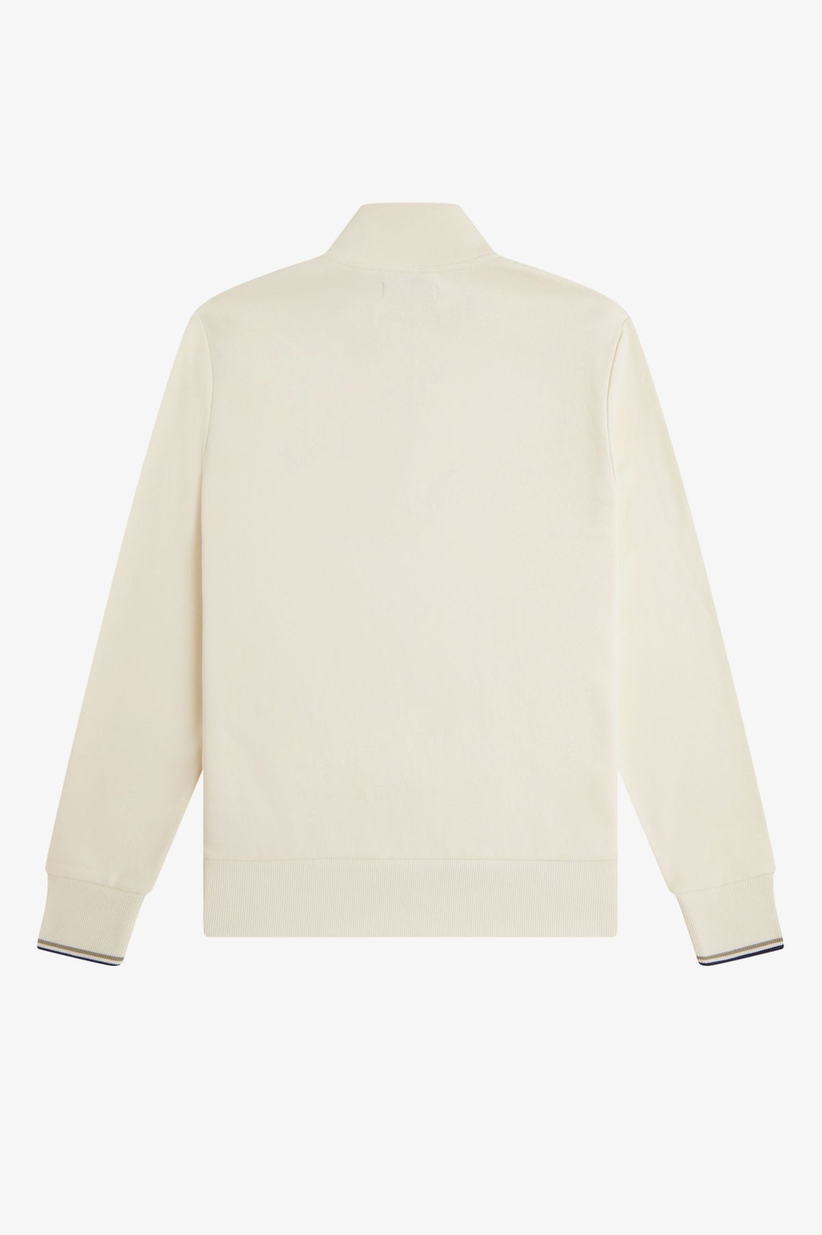 HALF ZIP SWEATSHIRT - ECRU