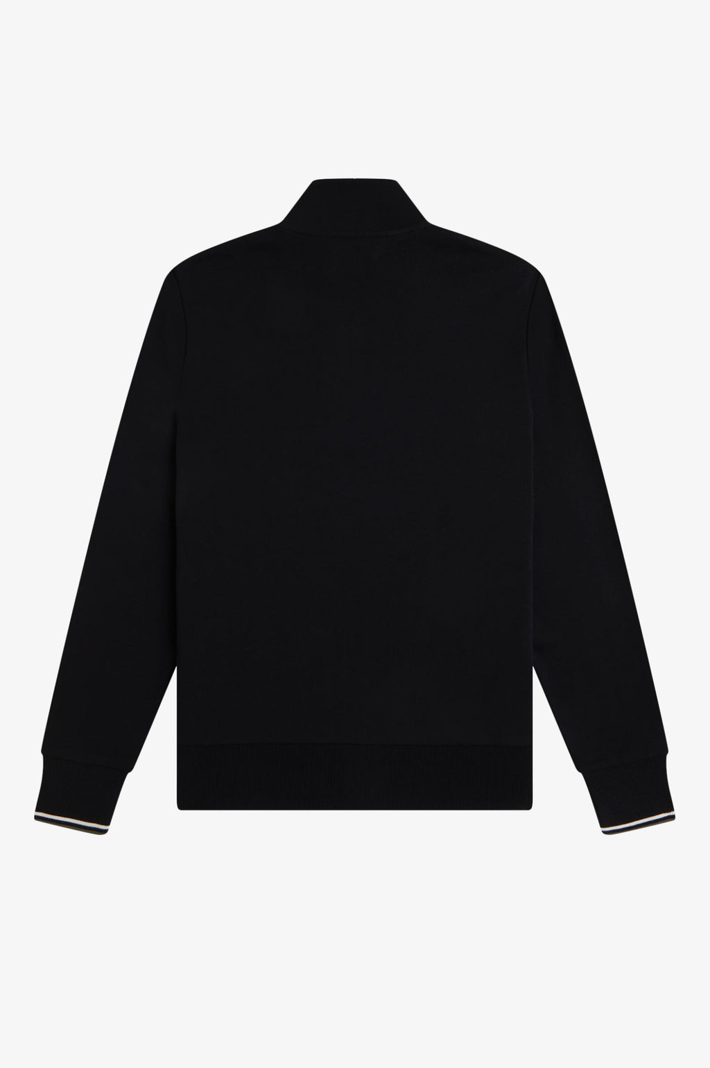 HALF ZIP SWEATSHIRT - BLACK