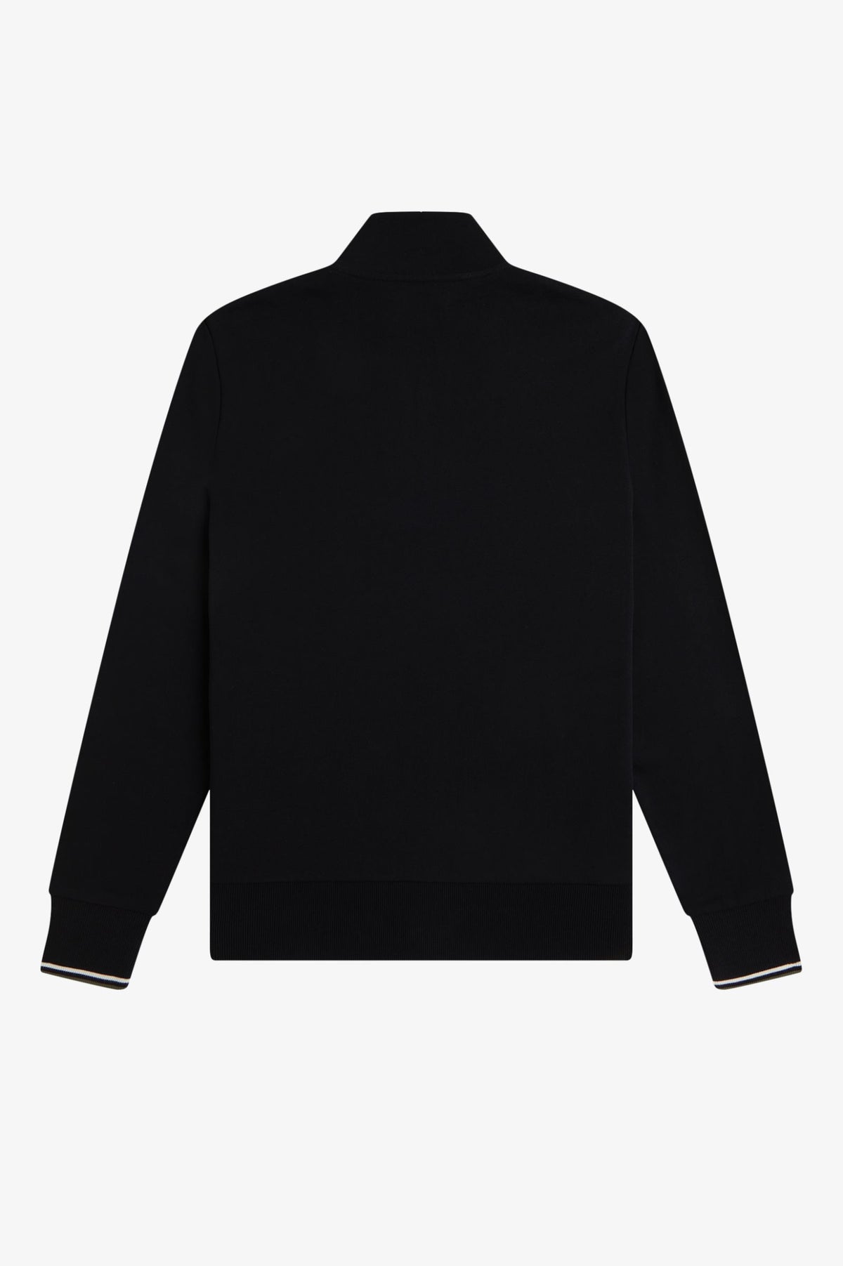 HALF ZIP SWEATSHIRT - BLACK