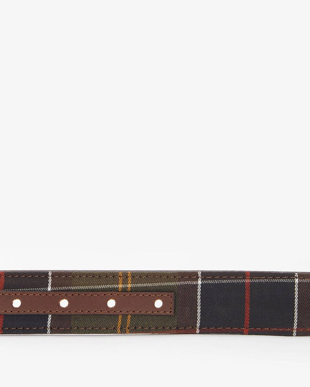 REVERSIBLE TARTAN LEATHER - CLASSIC TARTAN/BROWN