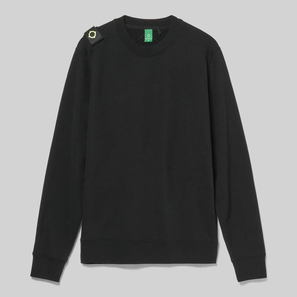 TRAINING CREW SWEATSHIRT - JET BLACK