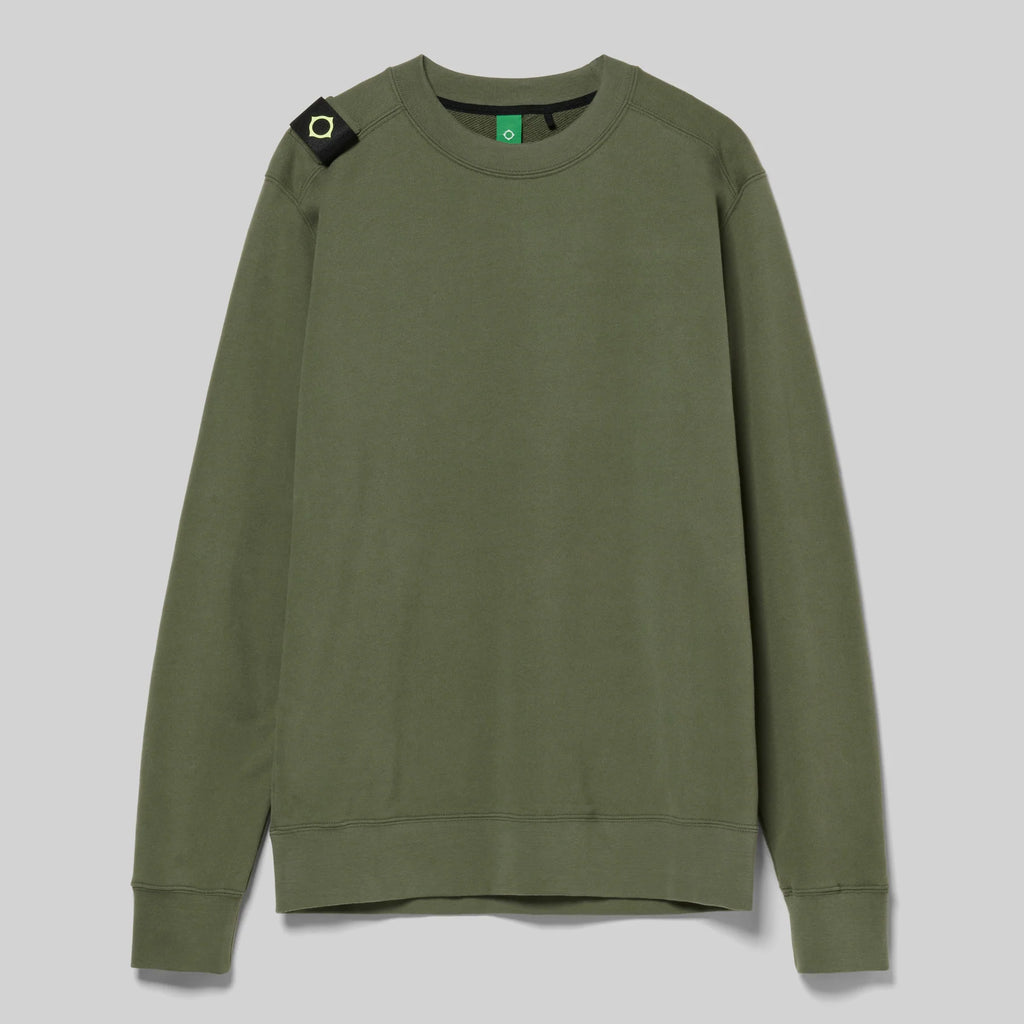 TRAINING CREW SWEATSHIRT - BRONZE GREEN