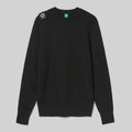 OKA CREW KNIT - JET BLACK