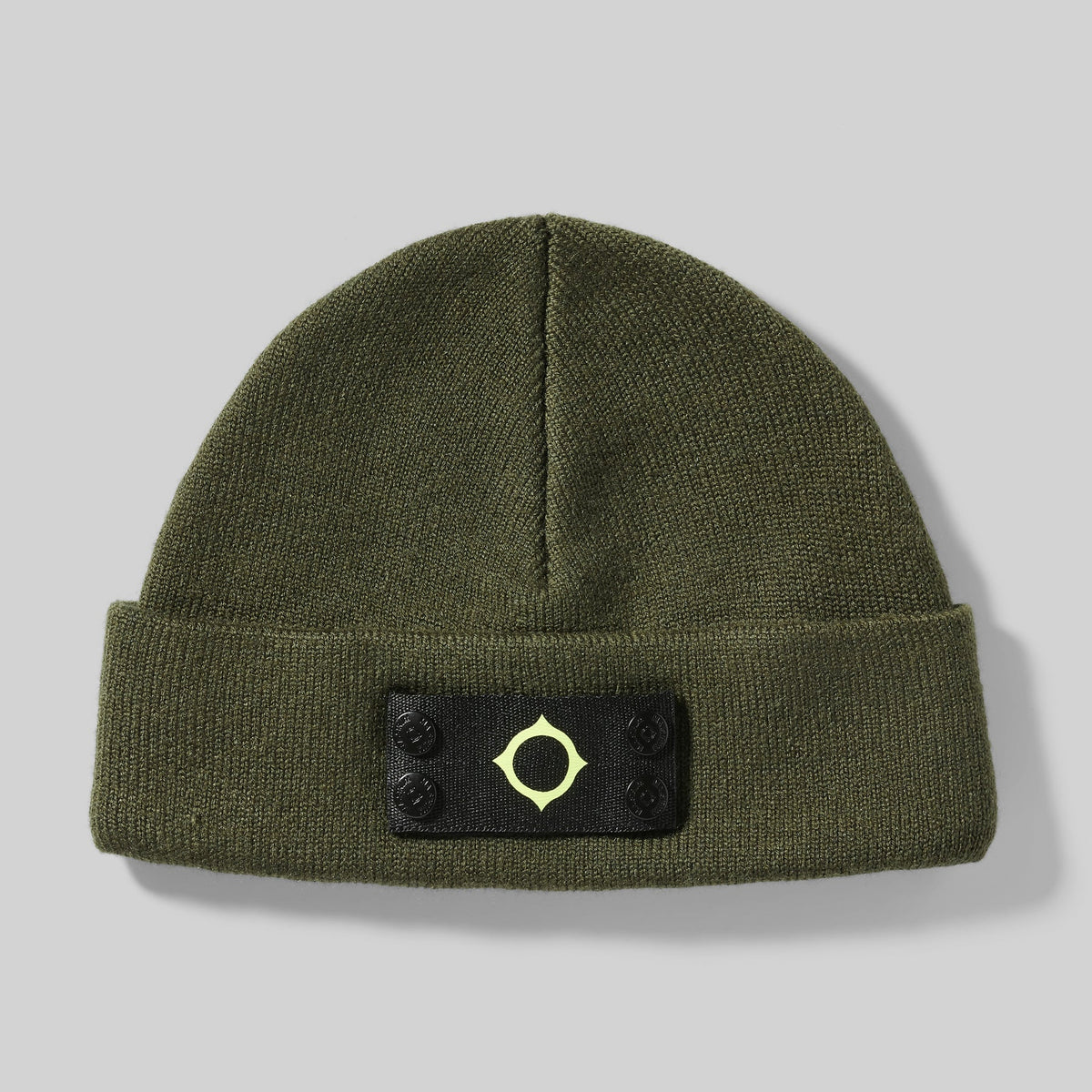 BADGE BEANIE - BRONZE GREEN