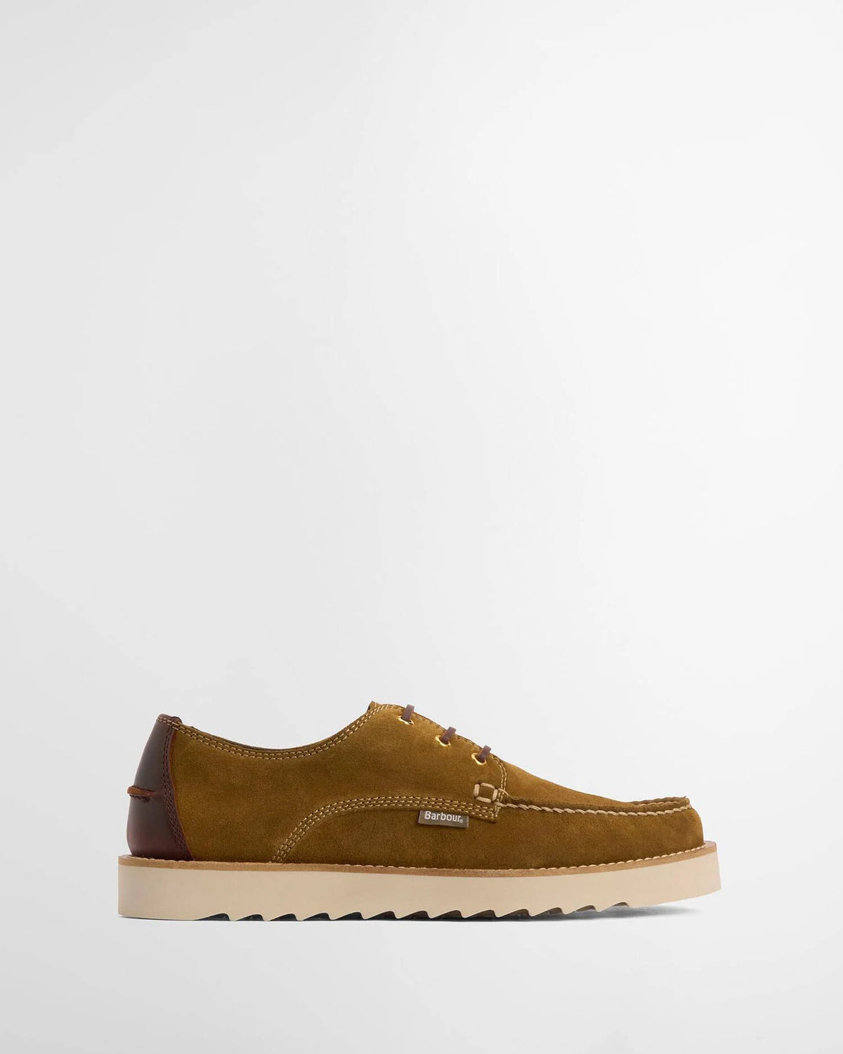 AYDON DERBY SHOE - TOFFEE SUEDE