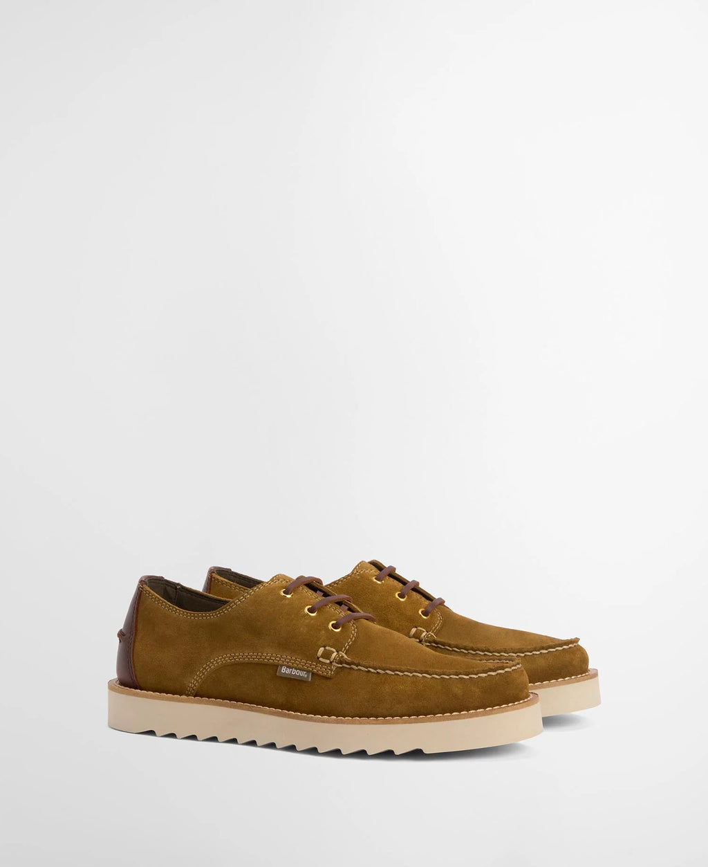 AYDON DERBY SHOE - TOFFEE SUEDE