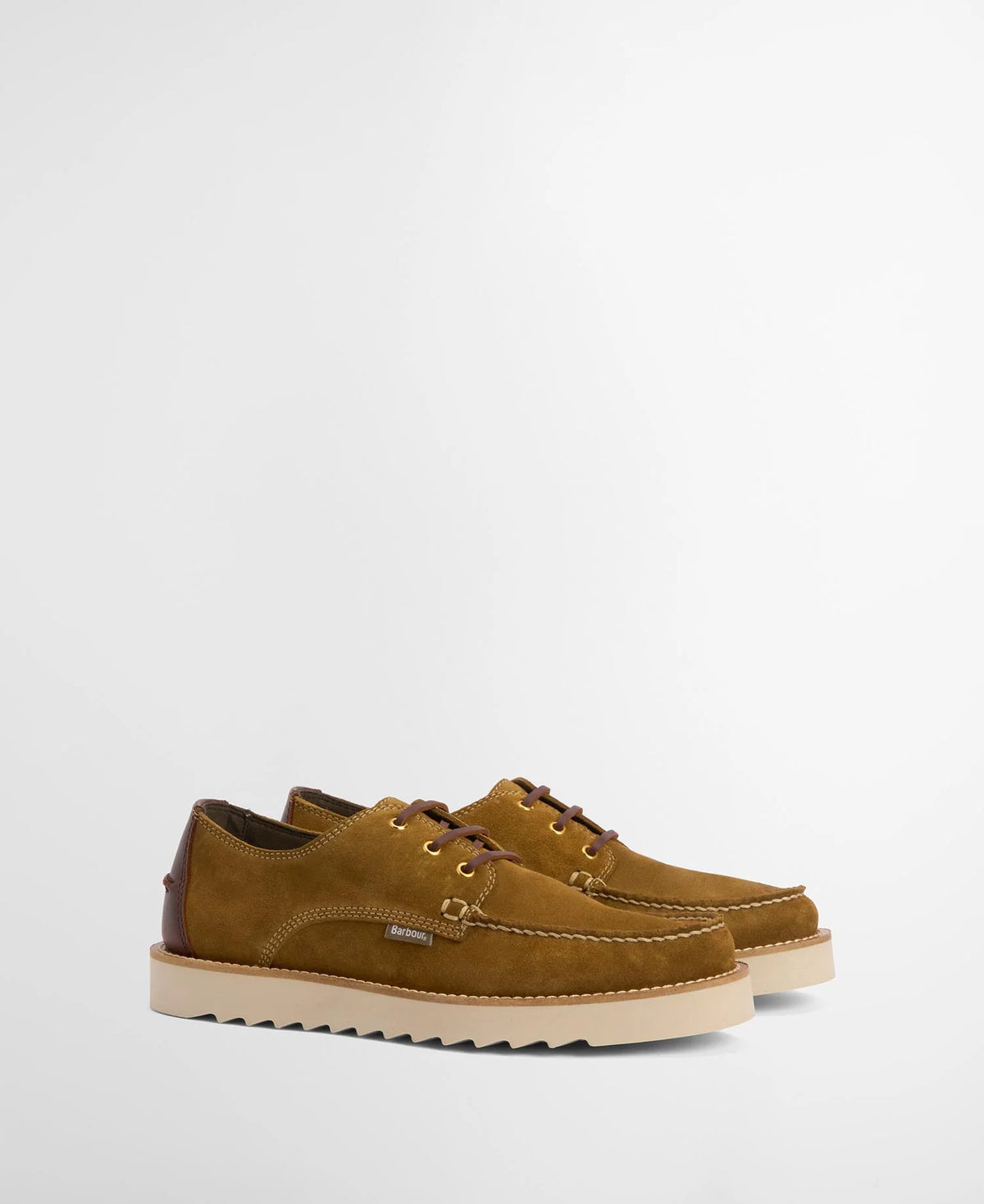 AYDON DERBY SHOE - TOFFEE SUEDE