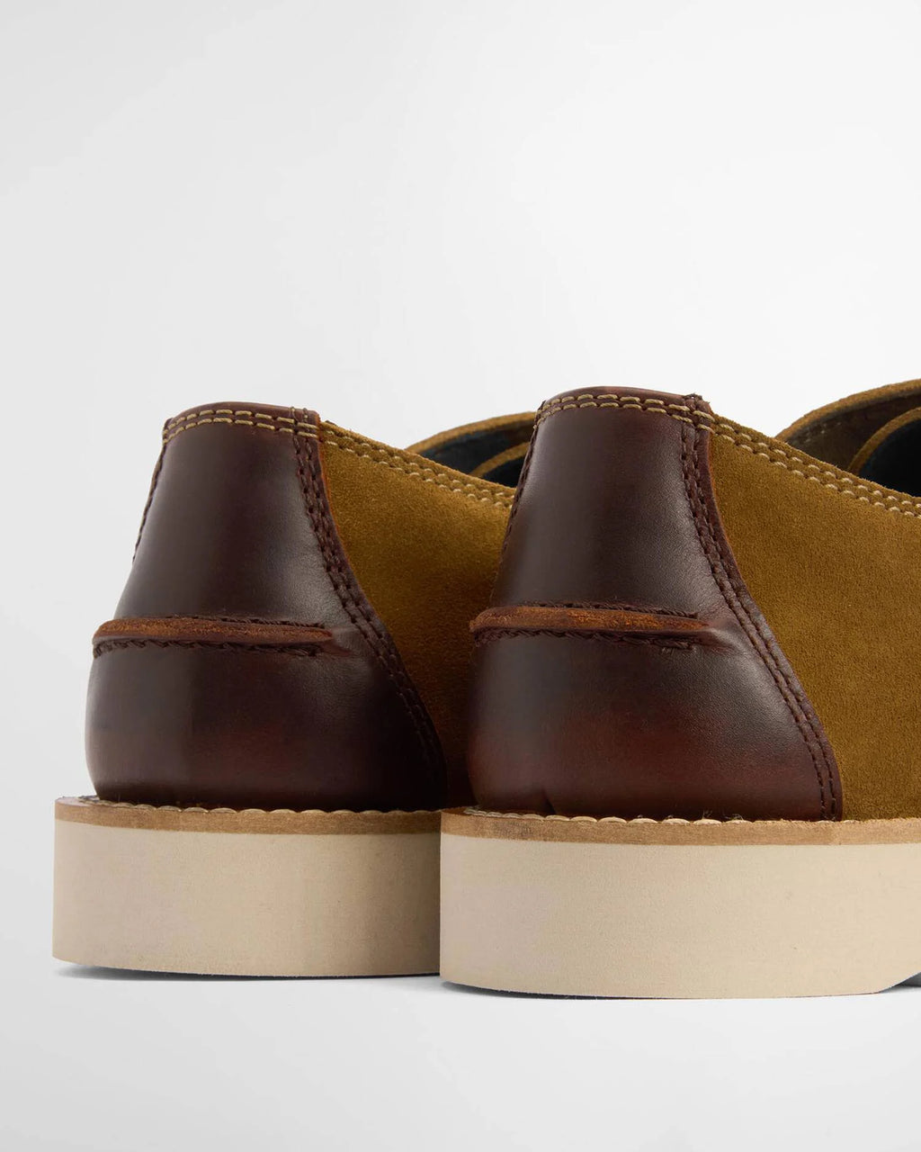 AYDON DERBY SHOE - TOFFEE SUEDE