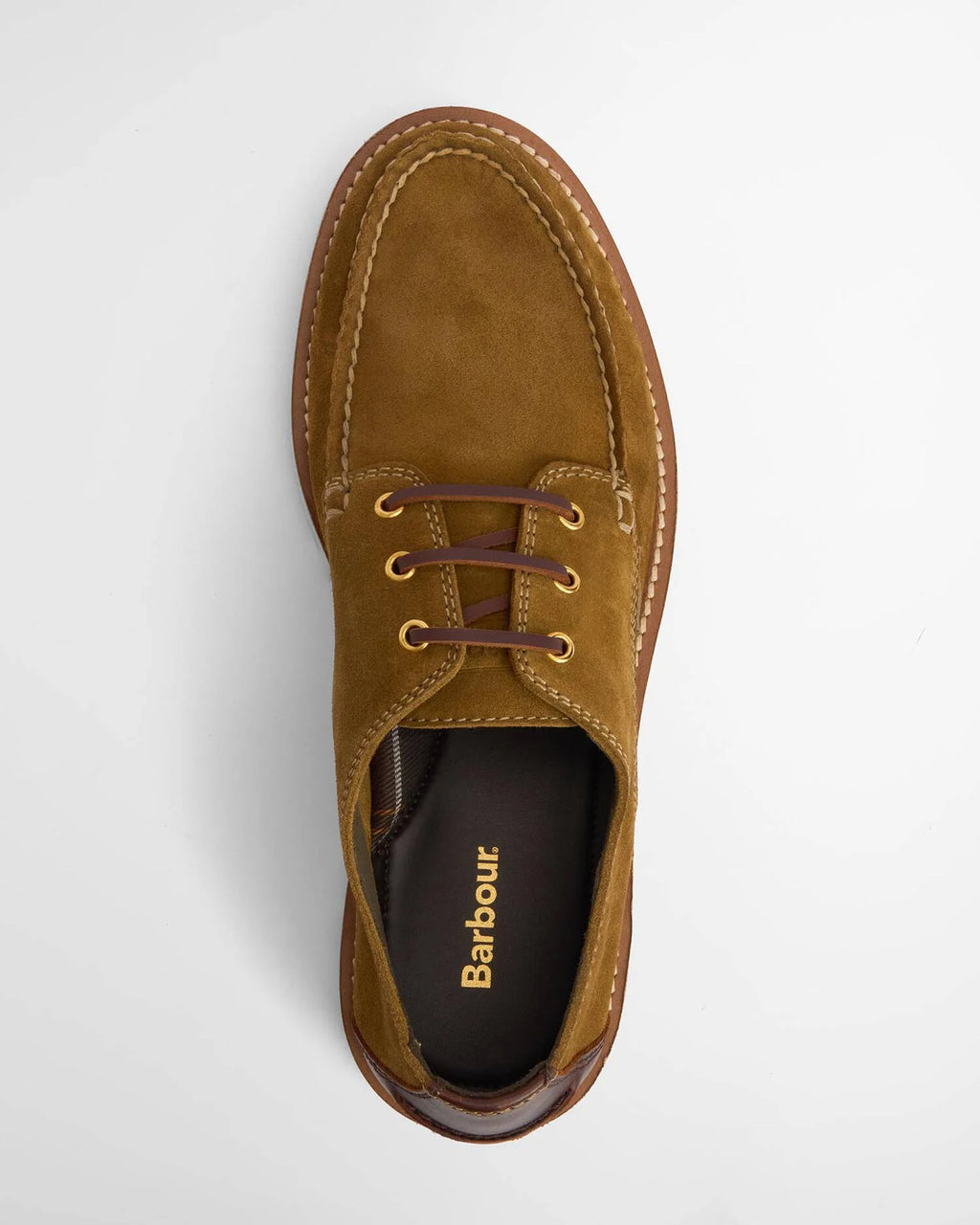 AYDON DERBY SHOE - TOFFEE SUEDE