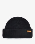MOSELY BEANIE HAT - BLACK