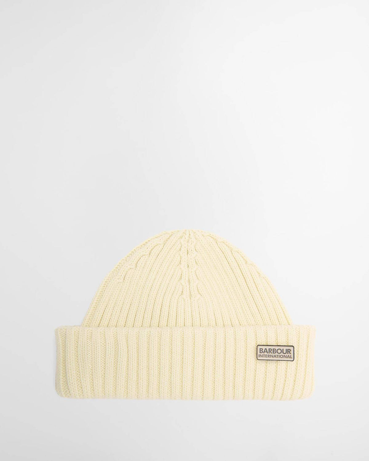 DUFTON FISHERMAN BEANIE - CHALK