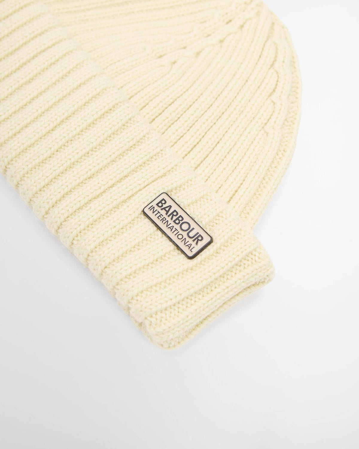 DUFTON FISHERMAN BEANIE - CHALK