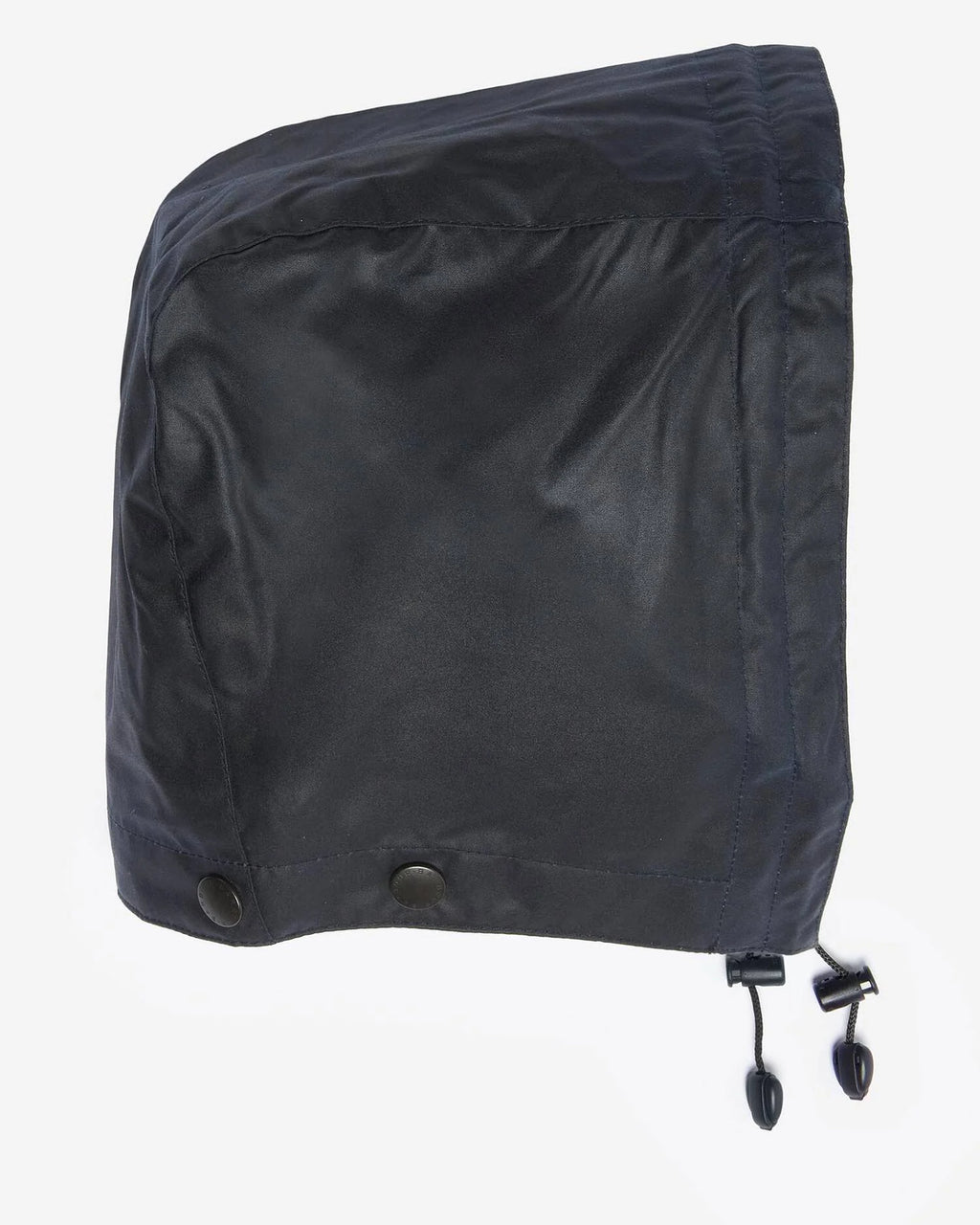 WAXED COTTON HOOD - NAVY