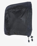 WAXED COTTON HOOD - NAVY