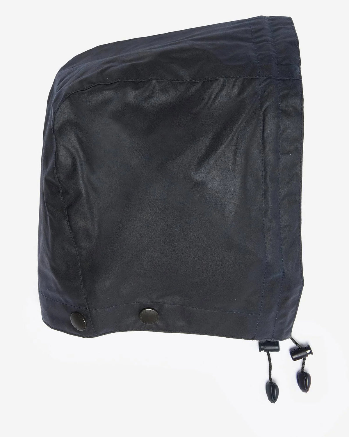 WAXED COTTON HOOD - NAVY