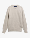 NEWTOWN CREW NECK SWEATER - LIGHT GREY