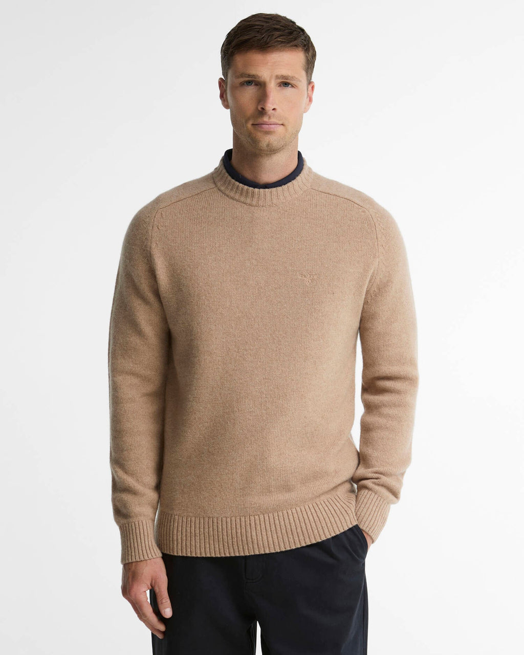 NEWTOWN CREW NECK SWEATER - WASHED STONE