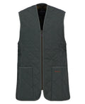 BARBOUR QUILTED WAISTCOAT/ZIP - OLIVE-CLASSIC