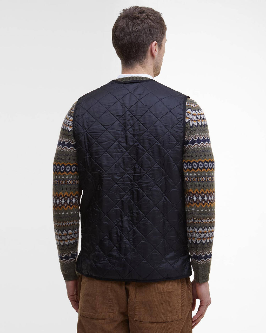 BARBOUR POLARQUILT WAISTCOAT/ZIP - CLASSIC BLACK