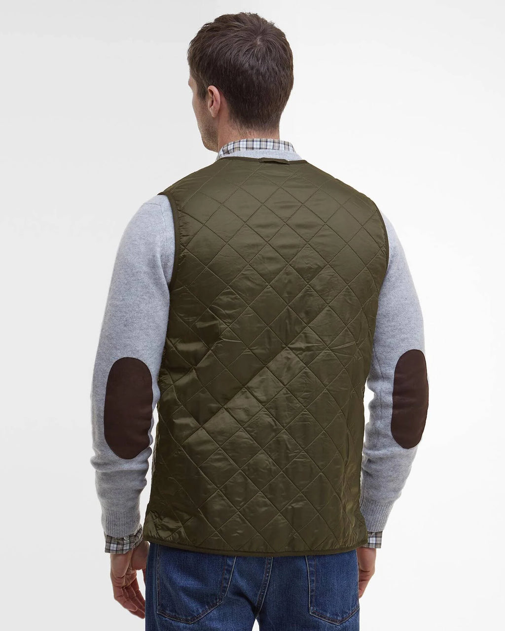BARBOUR POLARQUILT WAISTCOAT/ZIP - OLIVE
