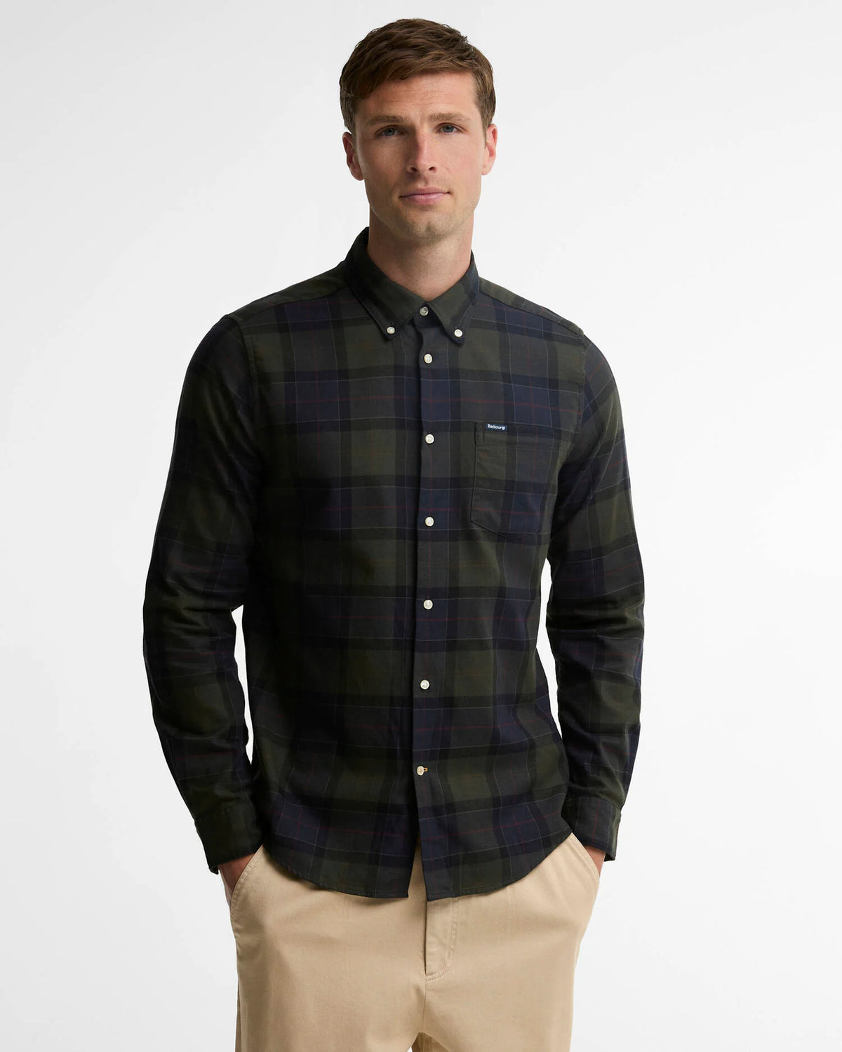 FORTROSE TAILORED SHIRT - SHADOW CLASSIC TARTAN