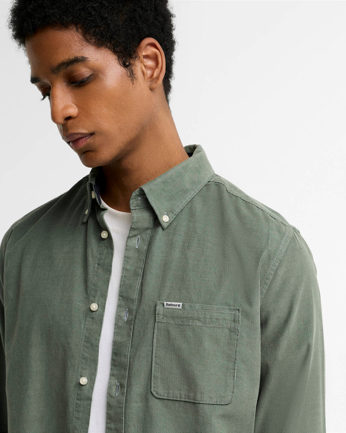 RAMSEY TAILORED SHIRT - AGAVE GREEN