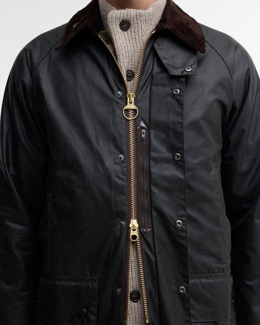 BEAUFORT WAX JACKET - SAGE