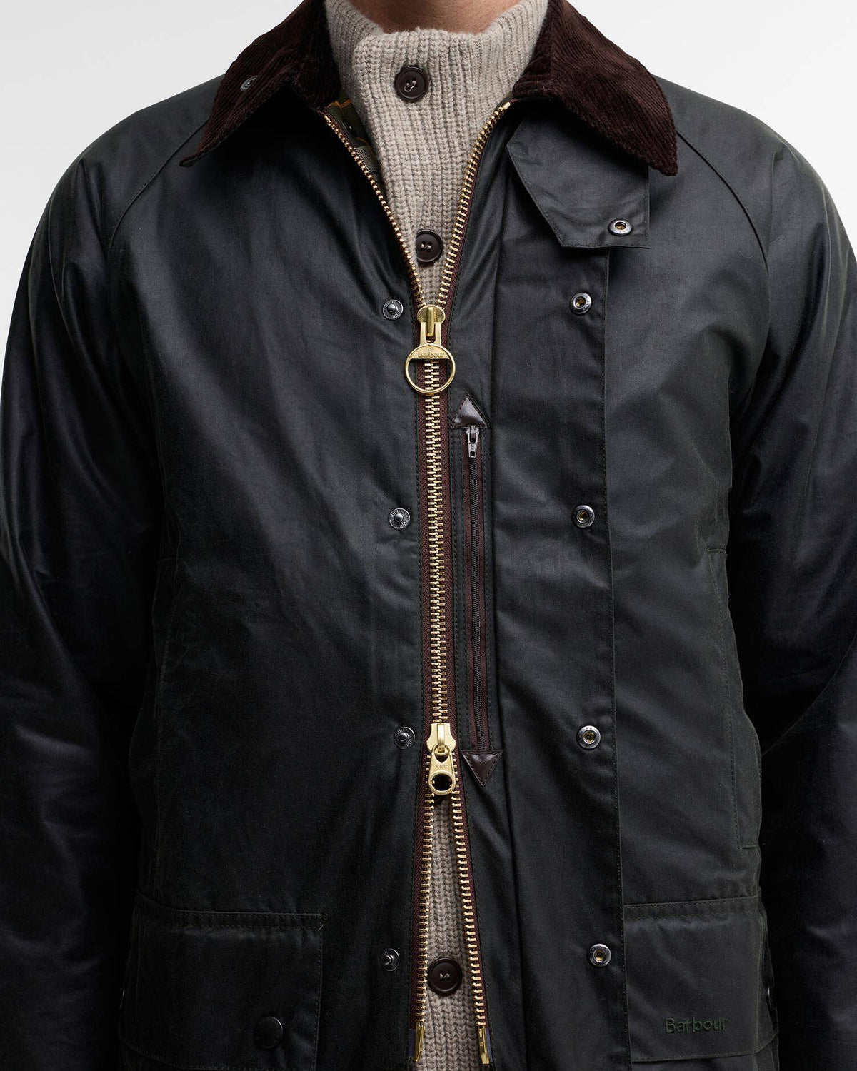 BEAUFORT WAX JACKET - SAGE